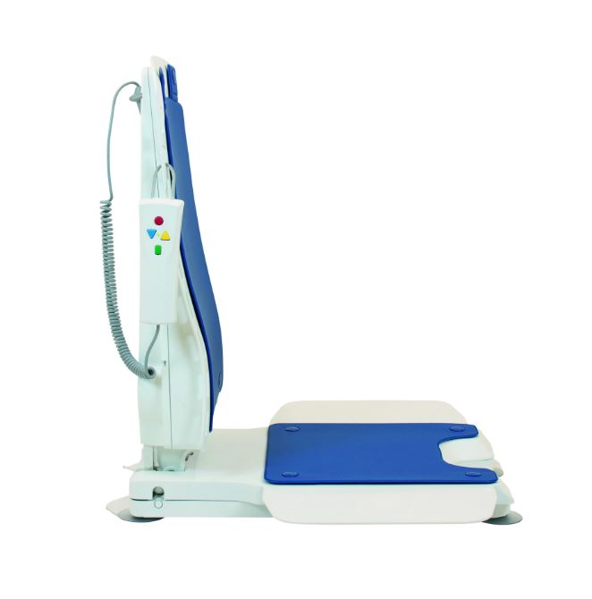 Bellavita NOVA bathlift with classic blue cover