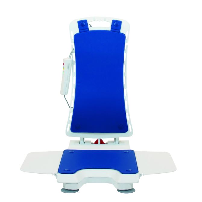 Bellavita NOVA bathlift with classic blue cover
