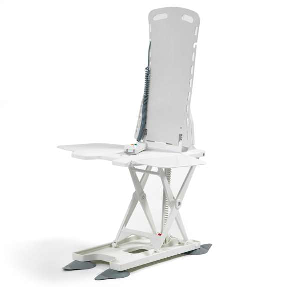Aquajoy Value Bathlift with white covers