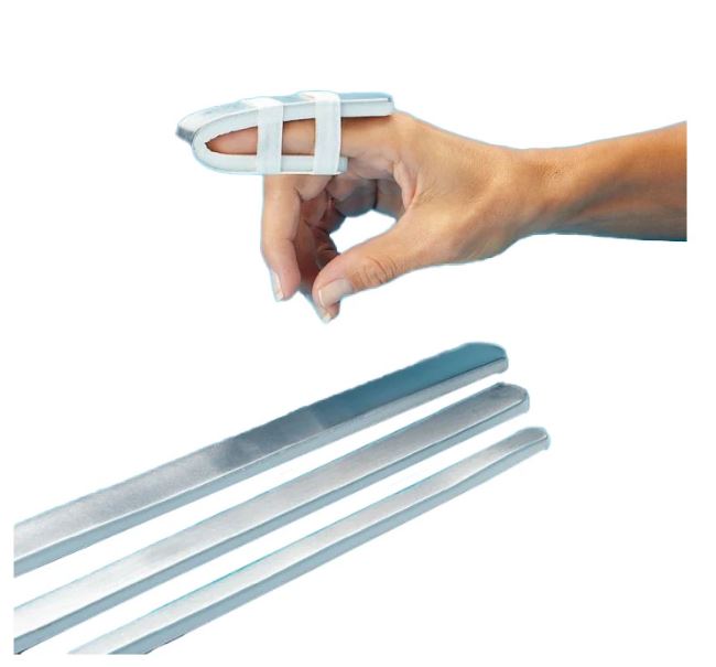 File Splint Rolyan Aluminum Finger Splint 1/2